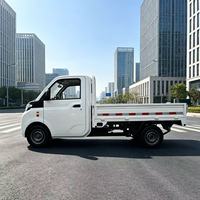 Châssis robuste à cadre séparé pour camionnette électrique REACH T10 avec benne à plateau, structure antirouille, véhicule de livraison commercial à long terme