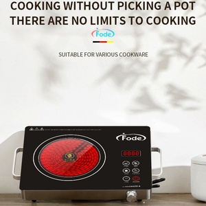 Aparato de cocina Estufa eléctrica de 3500W Estufa eléctrica de un solo quemador Placa de cerámica eléctrica de pie Precio barato Cocina infrarroja - Product Image 3