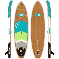 Jrtron 2023 bois oxygène 10.6 pieds conception gonflable stand up paddle boards set drop stitch personnalisé ISUP