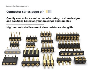 ขั้วต่อแม่เหล็กแบบ Pogo Pin 2A 2 พิน DC ระยะห่าง 2.80 มม. แบบสปริงโหลด ตัวผู้ ตัวเมีย - Product Image 5