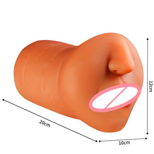 Mainan Seks Masturbasi untuk Pria Dewasa Mainan Seks Masturbasi Pria Simulasi Seks Oral Silikon Bibir Montok <span class=keywords><strong>Masturbator</strong></span> - Product Image 6