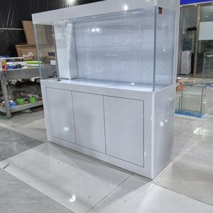 水生植物環境にやさしい家庭用魚タンク100-200CM超白ガラス水族館底部フィルター - Product Image 3