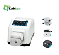 Pompe péristaltique LABTEX, type à débit, avec tête de pompe multicanal, machine de remplissage industrielle portable pour laboratoire