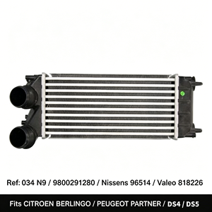 Intercooler Estándar OEM 0384N9 9800291280 96514 818226 IATF 16949 Compatible con Peugeot Partner Citroën <span class=keywords><strong>Berlingo</strong></span> de Repuesto - Product Image 1