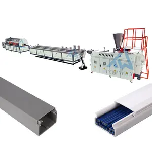 PVC Cable Trunking Extrusion Machine PVC Cable Wire Casing Production Line