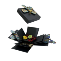 Luxe Vliegende Vlinder Verrassing Cadeaubox DIY Magische Explosie Box met Lint voor Valentijn, Verjaardag, Jubileum Cadeauverpakking