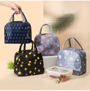 Échantillon gratuit, sac isotherme réutilisable, petit sac isotherme imperméable, sac à lunch portable pour pique-nique avec fermeture éclair - Product Image 2
