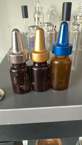 Frasco de Vidrio Ámbar para Esencias Líquidas de 3ml, 5ml, 7ml, 10ml, 30ml, con Tapón de Rosca Negro y <span class=keywords><strong>Gotero</strong></span>, Calidad Farmacéutica Premium - Product Image 6