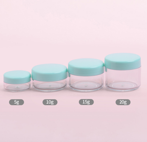 5 Gam 10 Gam 15 Gam 20 Gam Hồng Xanh Xanh Trắng Đen Trong Suốt Mỹ Phẩm Kem Jar, Vòng Facial Cream Mẫu Rỗng Cream <span class=keywords><strong>Container</strong></span> - Product Image 2