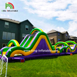 Course d'obstacles gonflable, <span class=keywords><strong>jeux</strong></span> de sport en plein air Commercial, équipement gonflable pour adultes et enfants - Product Image 4