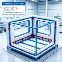 Profilé d'extrusion en plastique technique haute résistance pour garde-corps de machine et cadre de convoyeur