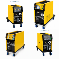 Poste à souder MIG MAG à CO2 250A IGBT Inverter pour réparation de carrosserie automobile, modèle MIG5250, AC 220/380V, banc de 750mm