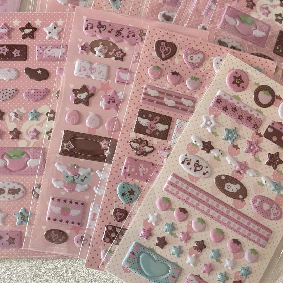 แผ่นสติ๊กเกอร์พีวีซี