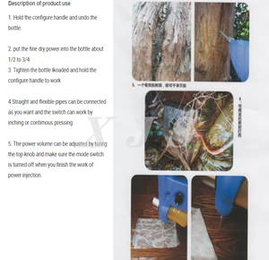 Plumero Eléctrico <span class=keywords><strong>para</strong></span> Control de Plagas con 2 Baterías, Alta Potencia <span class=keywords><strong>para</strong></span> Termitas, <span class=keywords><strong>Cucarachas</strong></span>, Control de Plagas y Desinfección en Apartamentos y Oficinas - Product Image 6