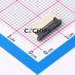 FPC-0.5FX-15PWCR-H20 FFC/FPC Connector SMD,P=0.5mm,Horizontal Mount Connector Flip Cover Type Bottom Contact 15P 0.5mm - Product Image 1