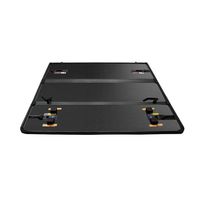 Couverture de benne rigide pliable en trois parties en alliage d'aluminium verrouillable et étanche IP67 pour les camionnettes Ram1500/2500/Ford F150 / Raptor 2015-2025
