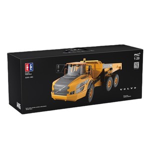 Đôi E 2.4G 1/20 khớp nối Hauler xe tải 6x6 kim loại xây dựng Dumper xe tải RC sở thích điều khiển vô tuyến - Product Image 6