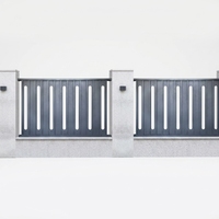 Panneau de clôture en acier galvanisé et aluminium, couleur personnalisée, revêtement en poudre, treillis métallique antirouille, portails pour escalier et balcon