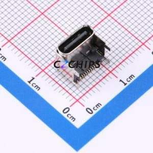 HC-TYPE-C-16P-032C USB <b>Connector</b> SMD <b>Connector</b> ( <b>Connector</b> Type: Type-C )( Gender: Female )( Mounting Type: Horizontal Mount ) - Product Image 1