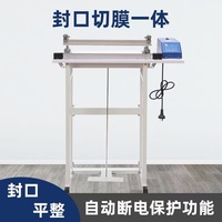 ZEQUAN Machine de thermoscellage de sacs en plastique Machine de thermoscellage de paquets PP Machine de scellage à impulsion de sacs en plastique à pédale réglable