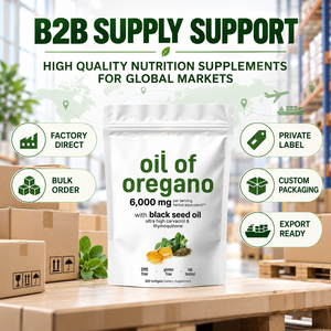 Integratore di Olio di Origano in Capsule Softgel 6000mg Equivalente alle Erbe con Olio di Semi Neri Facile da Deglutire per la Nutrizione Quotidiana degli Adulti - Product Image 6