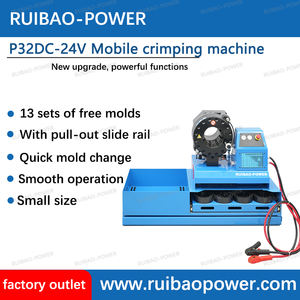 เครื่องมือจีบไฮดรอลิกสำหรับท่อยาง P32ไฟฟ้าฟินน์6-87มม. 1/4สภาพใหม่ปั๊มเครื่องยนต์มอเตอร์ตลับลูกปืน PLC - Product Image 3