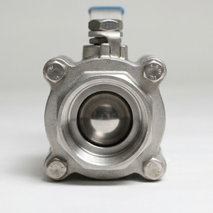 Válvula de Bola de Tres Piezas de Alta Resistencia CF8 CF8M, Válvula de Tubería Industrial de Pasaje Completo con Soldadura por Encaje - Product Image 4