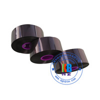 55MM * 600M TTO emballage transfert ruban imprimante résine noire cire imprimante thermique ruban pour Domino Videojet Markem imprimante