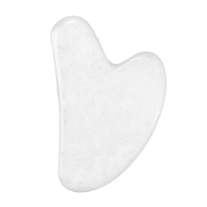 Vente en gros usine – Outil de massage facial <span class=keywords><strong>personnalisé</strong></span> en pierre de jade et quartz rose, plaque de massage en cristal en forme de cœur pour le Gua Sha - Product Image 1