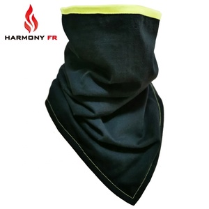 Vendita all'ingrosso EN11612 classificato modacrilico miscela Logo personalizzato FR resistente al fuoco NFPA 2112 ghetta collo - Product Image 3