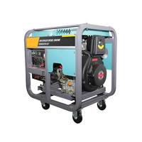 VISION 8KW Tragbarer Offener Diesel-Generator mit Elektrostart Luftgekühlt ATS Modell DG10000E