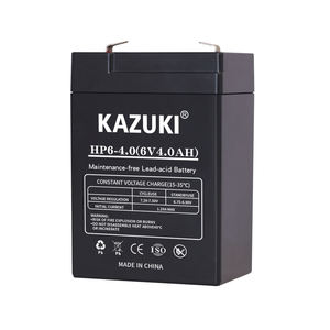 KAZUKI эффективный и энергосберегающий, OEM/ODM 6 В 4 А/ч свинцово-кислотный необслуживаемый Аккумулятор для аварийного освещения - Product Image 2