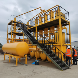 Planta de Regeneração de Óleo de Transformador à Base de Óleo Preto, Máquina de Recuperação de Óleo Residual - Product Image 1