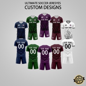 Maglia da Calcio Personalizzata Professionale, Asciugatura Rapida, Traspirante, 100% Poliestere, Abbigliamento Sportivo Unisex per Adulti, Alta Qualità - Product Image 2