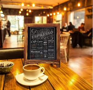 <span class=keywords><strong>Craie</strong></span> aimant <span class=keywords><strong>tableau</strong></span> magnétique Menu mariage tenture murale affichage rustique <span class=keywords><strong>tableau</strong></span> noir signe support bois encadré <span class=keywords><strong>tableau</strong></span> noir - Product Image 6