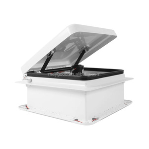 Ventilateur de toit pour <span class=keywords><strong>camping</strong></span>-<span class=keywords><strong>car</strong></span> 12V avec télécommande et capteur de pluie, pour salle de bain de <span class=keywords><strong>camping</strong></span>-<span class=keywords><strong>car</strong></span>, 400x400mm - Product Image 2