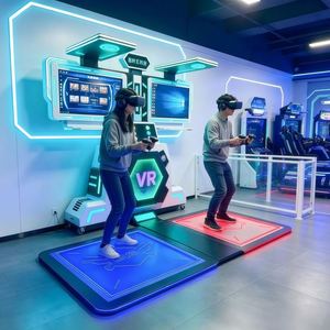 Nouvelle machine de jeu de combat VR pour 2 joueurs, station de combat VR interactive commerciale, équipement d'amusement d'arcade en salle - Product Image 1