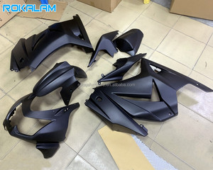 Piezas de Motocicleta ABS para <span class=keywords><strong>Kawasaki</strong></span> <span class=keywords><strong>Ninja</strong></span> EX250, Carenados Negros Mate 2008 2009 2010 2011 2012 ZX250 ZX <span class=keywords><strong>250R</strong></span>, Kit de Carrocería ABS - Product Image 1