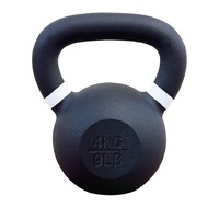 ONESTARSPORTS 4kg 16kg 20kg 48kg gravé Kg Lb Pesa Rusa Gym Kettlebell Weight Yoga Fitness Customize Casting Iron Kettle Bell