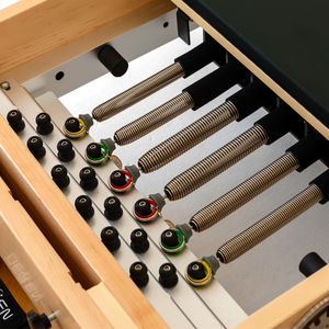 Machine de Pilates Reformer en chêne avec sangles réglables - <span class=keywords><strong>Lit</strong></span> d'entraînement de base de qualité commerciale durable pour studio de Pilates - Product Image 2