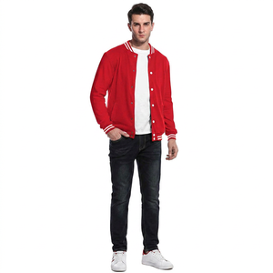 Veste de sport décontractée de couleur rouge pour garçons, nouveau modèle, best-seller, prix bas, veste de sport pour hommes, respirante - Product Image 1