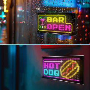 Affichage LED flexible 32x64 pour extérieur, programmable, avec <span class=keywords><strong>message</strong></span> défilant, panneau signalétique LED pour devanture de magasin - Product Image 2