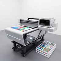 Printer Inkjet UV Flatbed Otomatis BL Factory Outlet 6090 untuk Pencetakan PVC, Kulit, Karton, Silinder, Label A1/A3/A4 I3200
