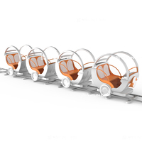 Équipement de terrain de jeu intérieur Space Train pour enfants - Utilisation commerciale, design personnalisable