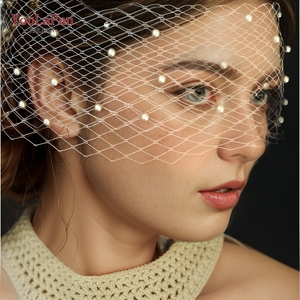 <span class=keywords><strong>Voile</strong></span> <span class=keywords><strong>de</strong></span> <span class=keywords><strong>mariée</strong></span> longue YouLaPan <span class=keywords><strong>de</strong></span> style européen et américain, en maille blanche <span class=keywords><strong>avec</strong></span> bandeau perlé, masque pour les yeux/<span class=keywords><strong>voile</strong></span> facial pour fête - Product Image 2