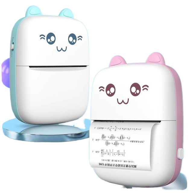 Mini Pocket Wireless Smart Handheld Card Sticker Mobile Phone BT Inkless Printing Label Portable Thermal Printer in Stock 200dpi