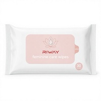 Tisu Perawatan Kewanitaan Aroma Sesuai Selera 30 Lembar Kemasan Datar Bebas Alkohol Tanpa Bilas Melembapkan 15x20cm Bahan Non Woven OEM ODM