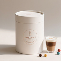 Boîte de tube en papier cylindrique de matériaux recyclés biodégradables et écologiques personnalisés pour le thé boîte à café personnalisable de qualité supérieure