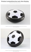 Balón de Fútbol Levitante para Niños, con Música y Luces, Doble Portería, Juguete Interactivo para Interiores, Venta al Por Mayor