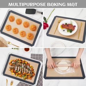 Professional Tray Pan Liners Non-Stick <b>Silicone</b> <b>Baking</b> Mat <b>Baking</b> Tool Reusable Pastry Mat for <b>Baking</b> - Product Image 5